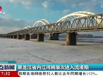 黑龙江省内江河将渐次进入流凌期